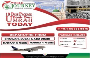UAE STANDARD UMRAH PACKAGE BY AIR